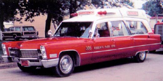 Ambulance 306. 1967 Cadillac Ambulance.